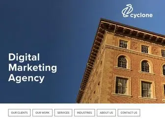 CYcloneinteractive.com(Cyclone Interactive) Screenshot