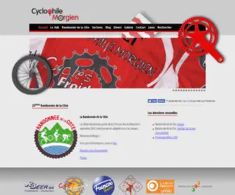 CYclophilemorgien.com(Cyclophile Morgien) Screenshot