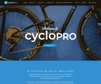 CYclopro.co.za(Cyclo Pro) Screenshot