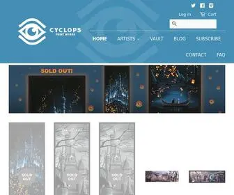 CYclopsprintworks.com(Cyclops Print Works) Screenshot
