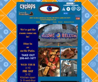 CYclopsseattle.com(Cyclops Cafe & Lounge) Screenshot