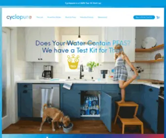 CYclopure.com(Cyclopure has developed new eco) Screenshot