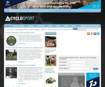 CYclosport.org(The definitive British cycling events and UK cyclo sportive calendar 2020) Screenshot