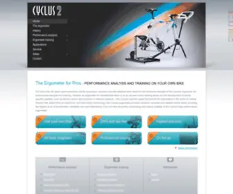 CYclus2.com(The ergometer for pros) Screenshot