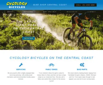 Cycologybicycles.com.au(The Central Coasts leading Bicycle Store for over 25 years) Screenshot