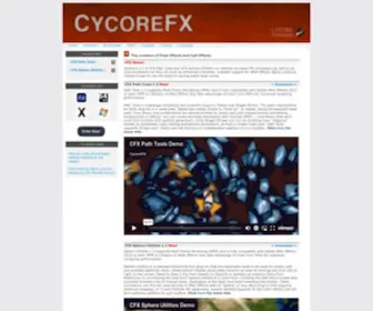 Cycorefx.com(Cycore Effects) Screenshot