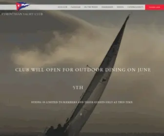 CYC.org(Corinthian Yacht Club) Screenshot