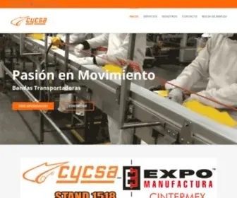 CYcsa.com.mx(Conveyors y Cadenas SA de CV) Screenshot