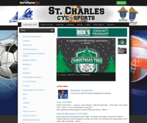 CYCSTcharles.com(LeagueUSA) Screenshot