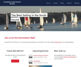 CYCT.com(The Best Sailing in the South Sound) Screenshot