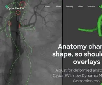 Cydarmedical.com(Transforming Minimally Invasive Image Guided Surgery) Screenshot