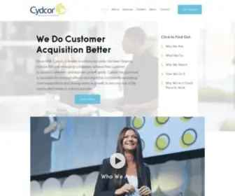 CYdcor.com(Customer Acquisition and Outsourced Sales Experts) Screenshot
