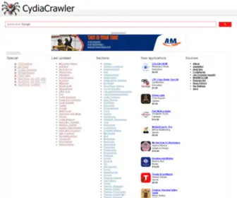 Cydiacrawler.com(Cydia download) Screenshot