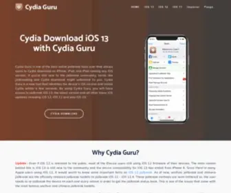Cydiaguru.com(Cydia Guru) Screenshot