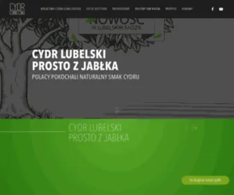 CYDrlubelski.pl(Cydr Lubelski) Screenshot