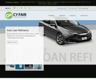 Cyfairfcu.org(Cy-Fair FCU) Screenshot