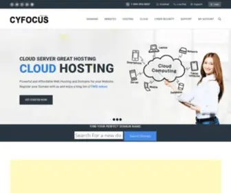 Cyfocus.com(CyFocus Web Solutions sinceCyfocus) Screenshot