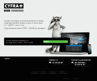 CYfraplusonline.pl(CYfraplusonline) Screenshot