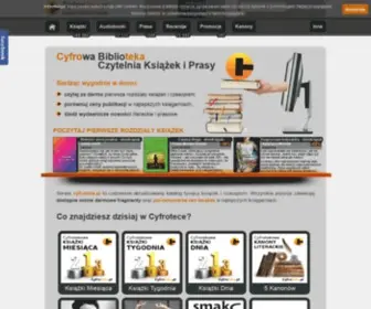 CYfroteka.pl(Czytelnia próbek publikacji. Sprawdź zanim kupisz) Screenshot