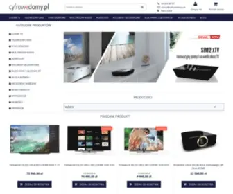 CYfrowedomy.pl(Kino domowe i multiroom audio klasy premium w ofercie online) Screenshot