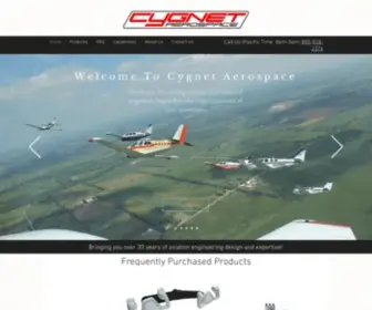 CYgnet-Aero.com(Cygnet Aerospace) Screenshot