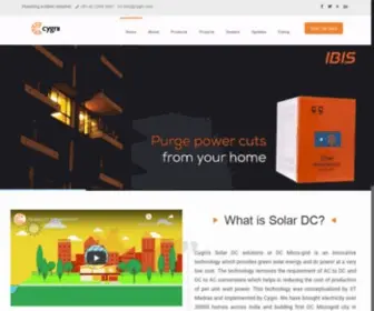 CYgni.com(Cygni Energy) Screenshot