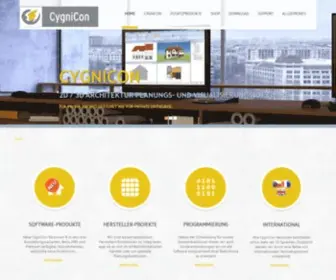 CYgnicon.de(CAD Software) Screenshot