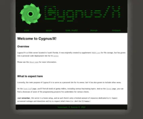 CYgnus-X.net(CYgnus X) Screenshot