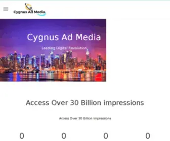 CYgnusadmedia.com(Cygnusadmedia) Screenshot