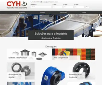 CYhrolamentos.com.br(CYH Rolamentos) Screenshot