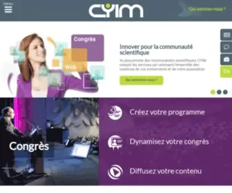 Cyim.com(CYIM Web & Congr) Screenshot