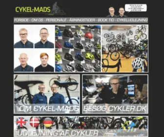 Cykel-Mads.dk(Velkommen til Cykel) Screenshot