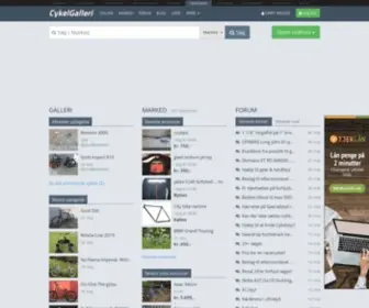 Cykelgalleri.dk(Racercykler og mountainbikes) Screenshot