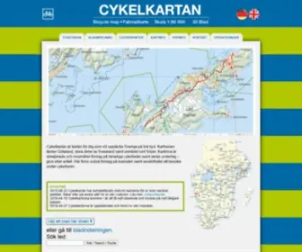 Cykelkartan.se(Cykelkartan) Screenshot