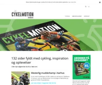 Cykelmotion.dk(Cykel-Motion Danmark) Screenshot