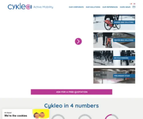 CYkleo.fr(Opérateur de mobilité active) Screenshot