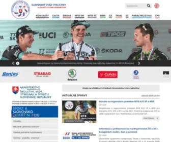 CYklistikaszc.sk(Úvod) Screenshot