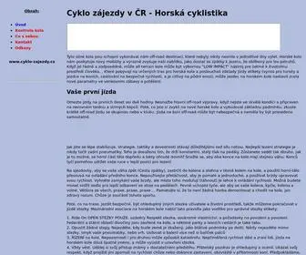 CYklo-Zajezdy.cz(Cyklo zajezdy) Screenshot