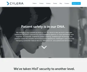 Cylera.com(IoT Cybersecurity Intelligence) Screenshot