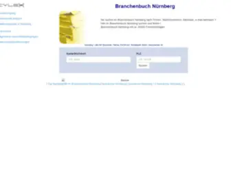 Cylex-Branchenbuch-Nuernberg.de(Branchenbuch NÃ¼rnberg) Screenshot