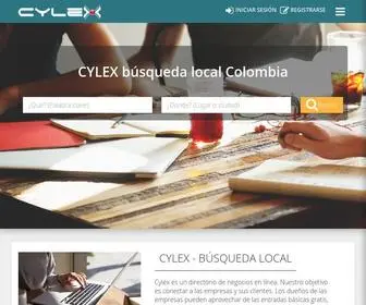 Cylex.com.co(Búsqueda) Screenshot