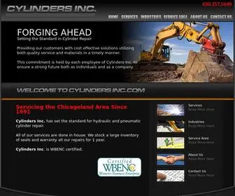 Cylindersinc.com(Cylinders, Inc) Screenshot