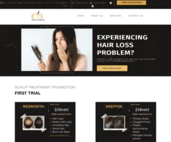 CYL.sg(Scalp Care Treatment for Dandruff and Hair Loss) Screenshot