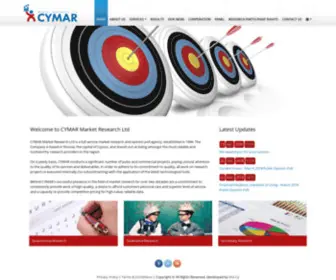 Cymar.com.cy(Market Research) Screenshot