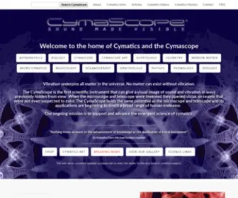 Cymascope.com(Home) Screenshot