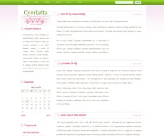 CYmbaltadlx.com(Buy Generic Cymbalta (Duloxetine) Online) Screenshot