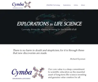 CYmbax.com(Cymba X) Screenshot