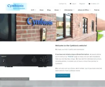 CYmbiosis.com(Audio Consultants) Screenshot