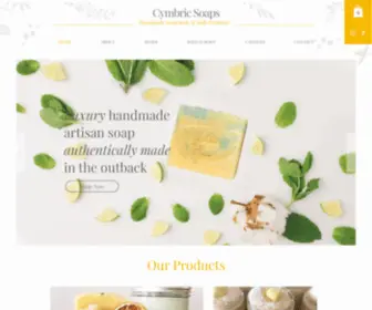 CYMbricsoaps.com.au(Artisan Soap) Screenshot