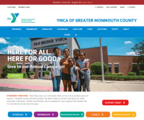 CYmca.org(The Community YMCA) Screenshot